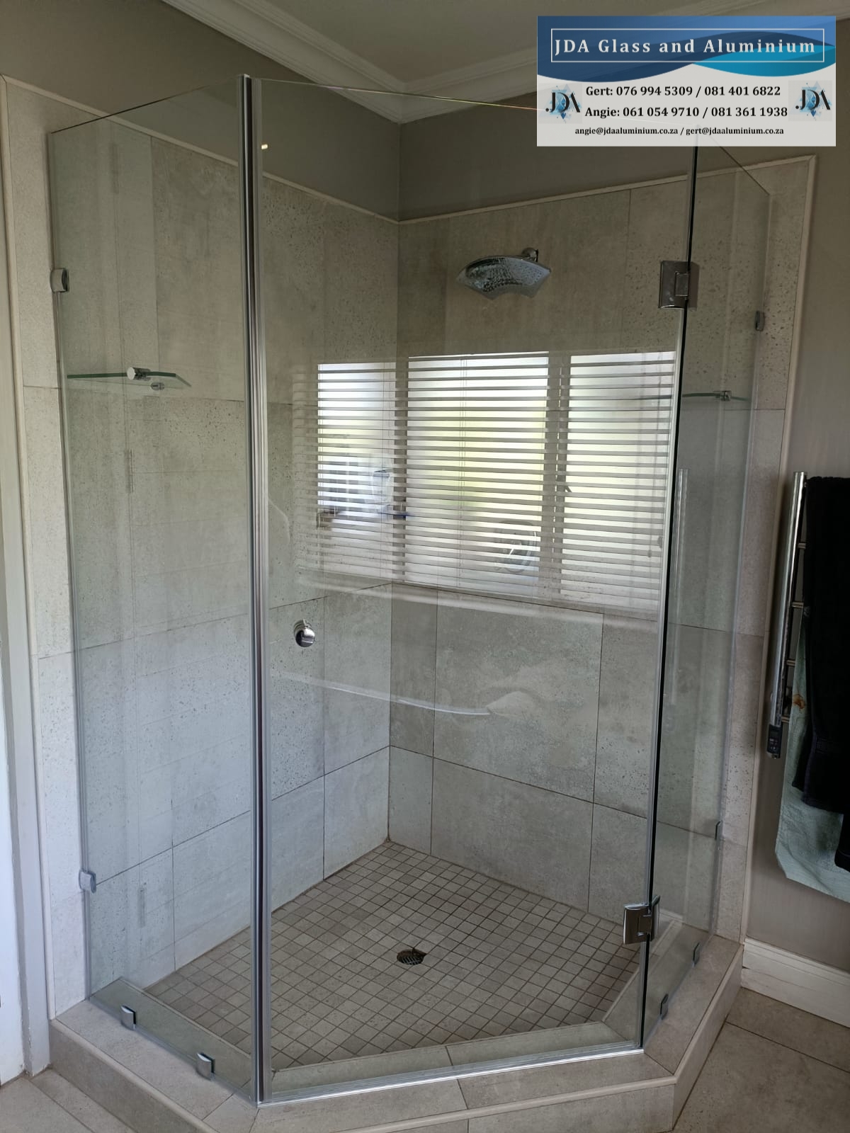 Custom Framed Shower
