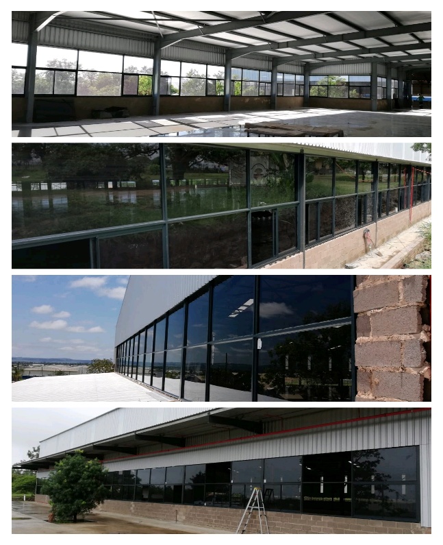 Office Block Installation
