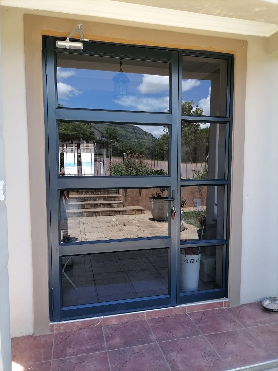 Elegant Glass Doors